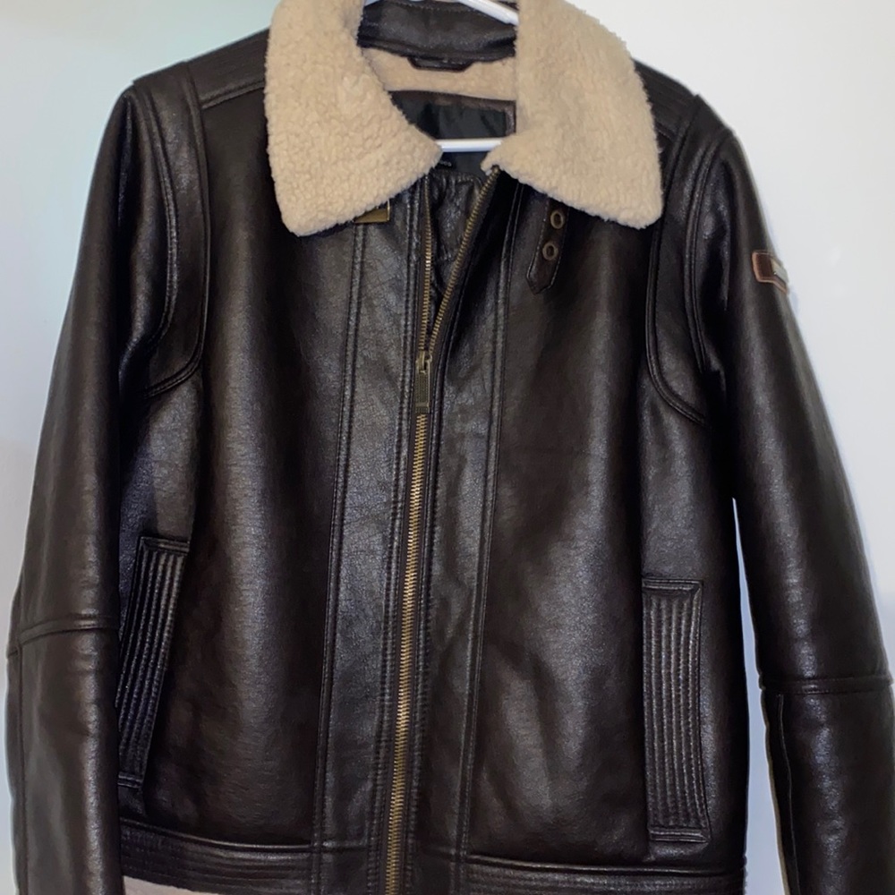 Sean John leather jacket